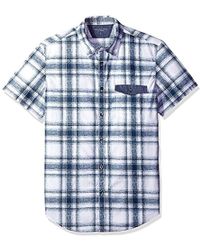 calvin klein short sleeve button down shirts