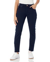 Tommy Hilfiger - Skinny Ankle Sateen Color Pants - Lyst