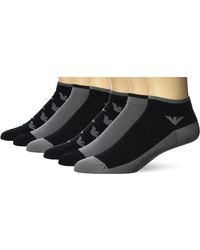 Emporio Armani - , 2-pack Sneaker Socks, Black/black/black, One Size - Lyst