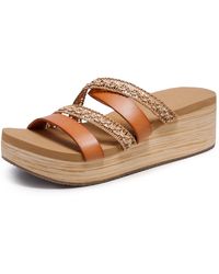 Skechers - Summers Wedge Sandal - Lyst