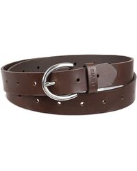 Levi's - Perforated Casual Leather Belt - Lyst