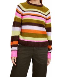 Velvet By Graham & Spencer - Nessie Alpaca Stripes Sweater - Lyst