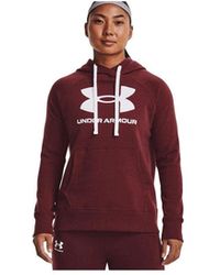 Under Armour - S Rival Oth Hoodie Maroon Xl - Lyst