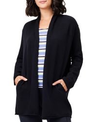 NIC+ZOE - Nic+zoe Cool Down Open Front Cardigan - Lyst