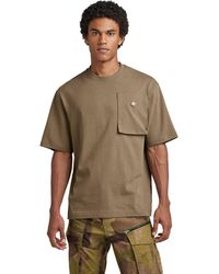 G-Star RAW - Boxy Chest Pocket Short Sleeve T-shirt - Lyst