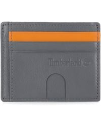 Timberland - Slim Leather Minimalist Front Pocket Credit Holder Wallet - Lyst