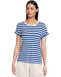 Sanctuary - Perfect Tee Remix Cobalt/white Stripe X-small - Lyst