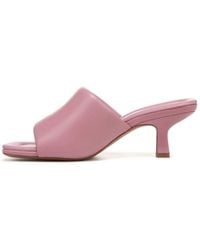 Vince - S Ceil Slide Sandal Pink Smooth Leather 6 M - Lyst