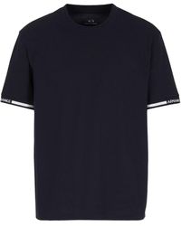 Emporio Armani - A | X Armani Exchange Logo Brand Short Sleeve T-shirt - Lyst