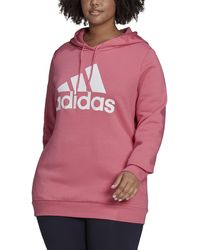 adidas hot pink hoodie