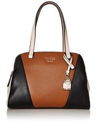 Lyst Guess Huntley Cali Medium Satchel In Green Guess Shawna Cali Satchel Lyst