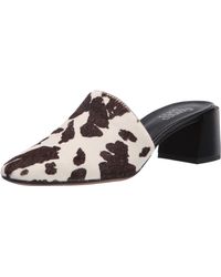 franco sarto white mules