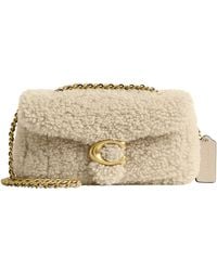 COACH - Tabby Shoulder Bag 20 In Shearling - Lyst