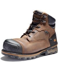 Timberland - PRO Boondock 6 Inch Waterproof Non-Insulated Work Boot,Brown Oiled Distressed,8 M US - Lyst