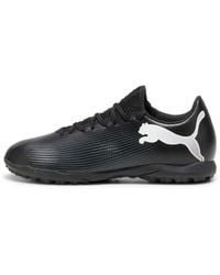 PUMA - , , Future 7 Play Turf Training Sneaker, Black- White, 12.5 - Lyst