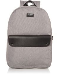 $137 Steve Madden Mens Black Backpack Work Bag School Shoulder Bookbag Daypack
