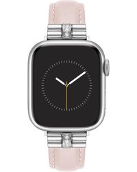 Anne Klein - Sustainable Leather Fashion Band For Apple Watch Secure - Lyst