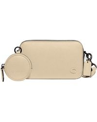 COACH - Charter Slim Crossbody In Pebble Leather With Sculpted C Hardware Branding - Lyst