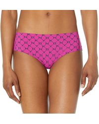 DKNY Lovely Lacey Tanga Panty in Purple