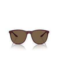 Emporio Armani - Ea4210 Round Sunglasses - Lyst