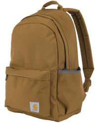 Carhartt - 21l, Durable Water-resistant Pack With Laptop Sleeve, Classic Backpack Brown, One Size - Lyst