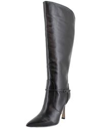 Sam Edelman - Elia Over-the-knee Boot Black Leather Wide Calf 7 Medium - Lyst