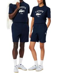 Lacoste - Regular Fit Non-brushed Fleece Shorts - Lyst