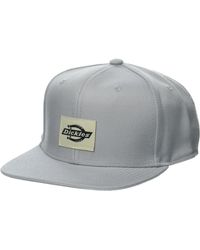 Dickies - Mid Pro Flat Brim Hat Grey - Lyst