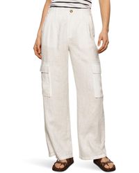 Sanctuary - S Hopper Straight Leg Cargo Bleached White 30 32.5 - Lyst
