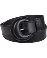 Levi's - Leather Wrapped Statement Buckle Belt - Lyst