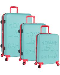 NWT Tommy Bahama Jumbo Luggage Tag Totally Beachin'  Pink  NEW 