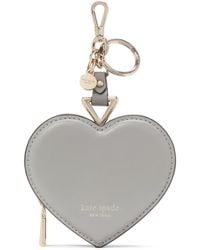 Kate Spade - Liv Smooth Leather Heart Coin Purse - Lyst