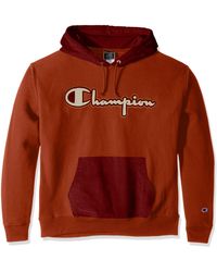 white champion hoodie red writing