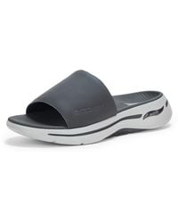 Skechers - Go Walk Arch Fit Gradual Slide Sandal - Lyst