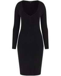 Guess - Eco Long Sleeve Sasha Rib Dress - Lyst