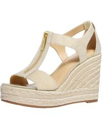 Michael Kors - Berkley Mid-heel Wedge Sandal - Lyst