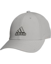 adidas - Alliance Medium Crown Structured Adjustable Fit Strapback Hat - Lyst