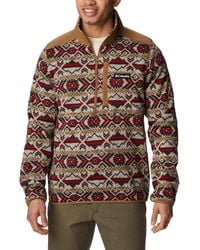 Columbia - Sweater Weather Ii Printed Half Zip - Lyst