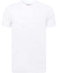 Guess - Short Sleeve Classic Pima Embroidered Logo - Lyst
