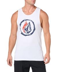Volcom - Sleeveless Graphic Tank Top - Lyst