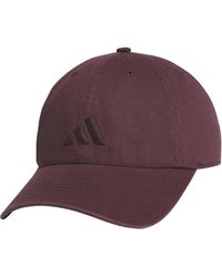 adidas - Ultimate Hat Relaxed Crown Adjustable Fit Strapback Cotton Baseball Cap - Lyst