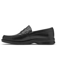 Rockport - Mens Palmer Penny Loafer Shoes - Size 13 M - Black - Lyst