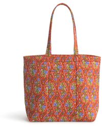 Vera Bradley - Premium Cotton Original Zip Tote Bag - Lyst