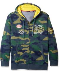 Nautica Mens Big and Tall Full-Zip Sweater Hoodie Sweatshirt