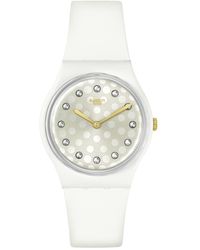 Swatch - Collection: Gent Bioceramic Standard Sparkle Shine Quartz Watch - Lyst