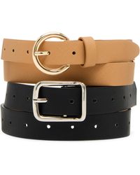 Steve Madden - Women's 2 For 1 Belt - Lyst