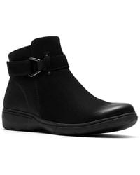 Clarks - Carleigh Drift Bootie - Lyst