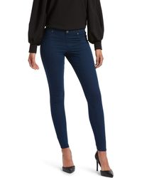 Kylie Womens Ripped Denim Leggings Kendall