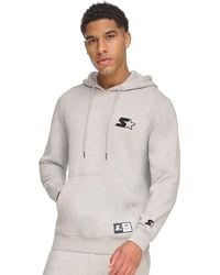 Starter - Embroidered Jersey Lined Hoodie - Lyst