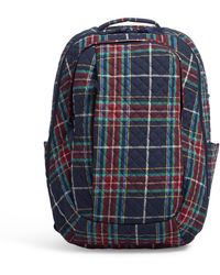 Vera Bradley Large Backpack Travel Bag - Blue